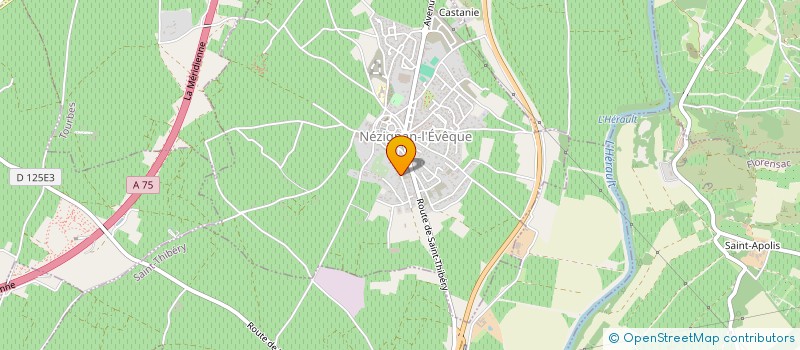 localisation de l'entreprise MADAME MARIE LAVIGNE  NEZIGNAN-L'EVEQUE