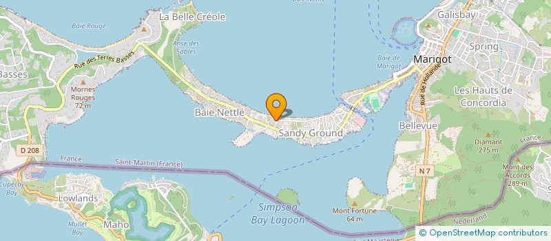 localisation de l'entreprise MADAME MARIE LAVOILE  SAINT MARTIN