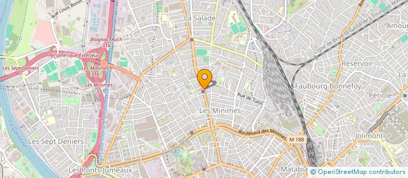 localisation de l'entreprise MADAME MARIE LAZIC à TOULOUSE