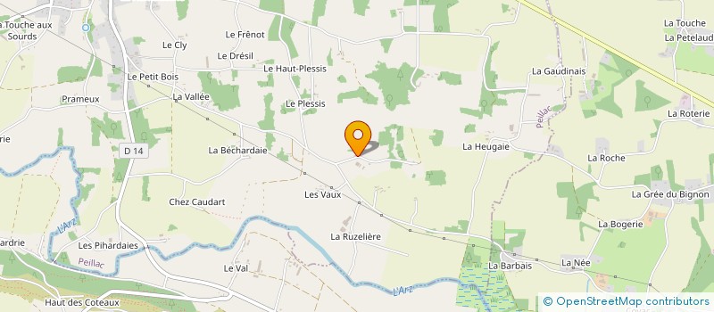 localisation de l'entreprise MADAME MARIE LE BOUDEC  PARIS