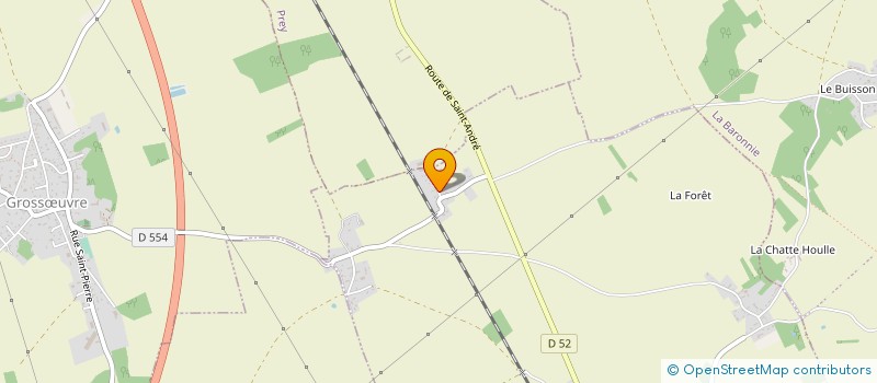 localisation de l'entreprise MADAME MARIE LE CLEAC'H  LA FORET-DU-PARC