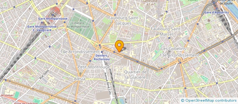 localisation de l'entreprise MADAME MARIE LE COEUR  PARIS