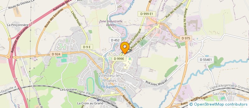 localisation de l'entreprise MADAME MARIE LE COINTE  VILLEDIEU-LES-POELES-ROUFFIGNY