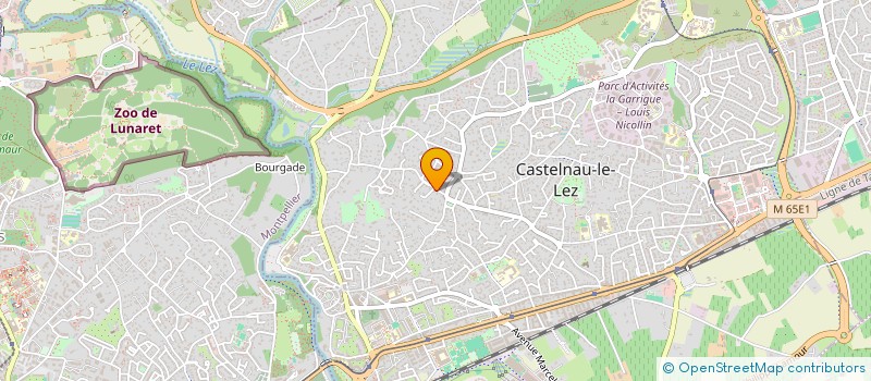 localisation de l'entreprise MADAME MARIE LE CORGUILLE  CASTELNAU-LE-LEZ