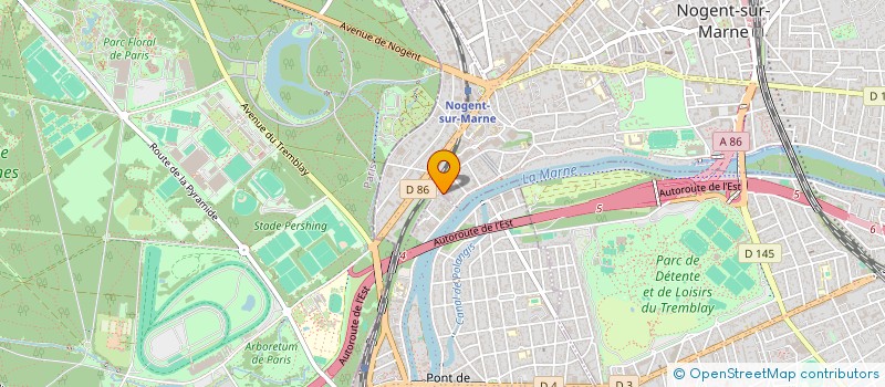 localisation de l'entreprise MADAME MARIE LE DAIM  NOGENT-SUR-MARNE