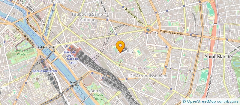 localisation de l'entreprise MADAME MARIE LE DU  PARIS