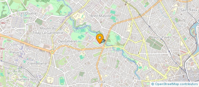 localisation de l'entreprise MADAME MARIE LE FALHIER à NANTES