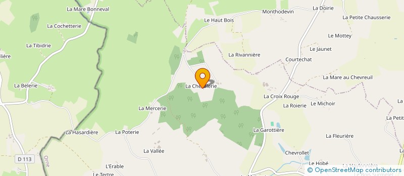 localisation de l'entreprise MADAME MARIE LE FLAHEC  MORET-LOING-ET-ORVANNE