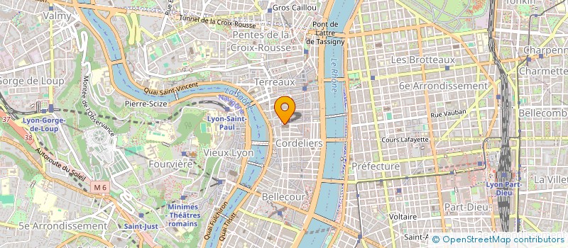 localisation de l'entreprise MADAME MARIE LE FORESTIER à LYON