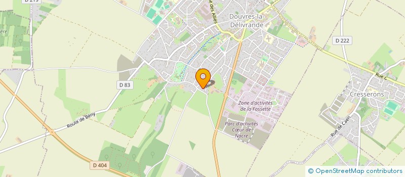 localisation de l'entreprise MADAME MARIE LE GOFF à DOUVRES-LA-DELIVRANDE
