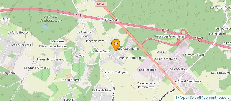 localisation de l'entreprise MADAME MARIE LE GROUYER  ESVRES