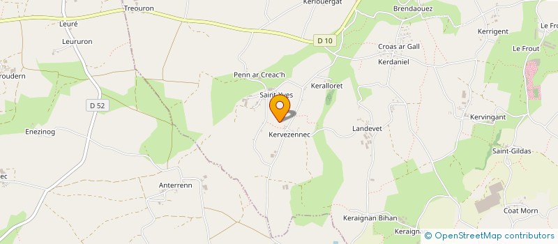 localisation de l'entreprise MADAME MARIE LE GUEN  GUISSENY