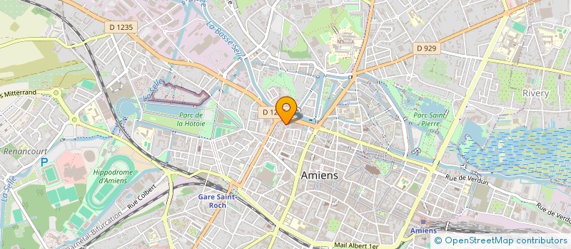 localisation de l'entreprise MADAME MARIE LE GUERN  AMIENS