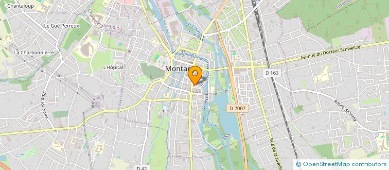 localisation de l'entreprise MADAME MARIE LE HUU THONG à MONTARGIS