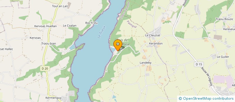 localisation de l'entreprise MADAME MARIE LE LAURENT à PAIMPOL