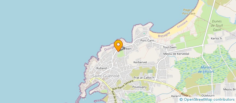 localisation de l'entreprise MADAME MARIE LE LAY à PENMARCH