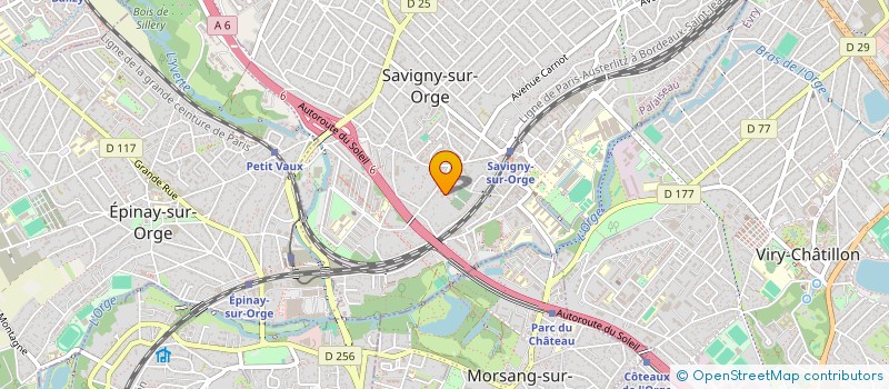 localisation de l'entreprise MADAME MARIE LE LEC  SAVIGNY-SUR-ORGE