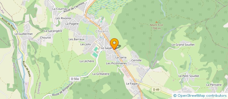 localisation de l'entreprise MADAME MARIE LE MARCHAND  MASSIEU