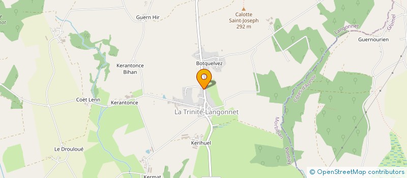 localisation de l'entreprise MADAME MARIE LE MERLEC à LANGONNET
