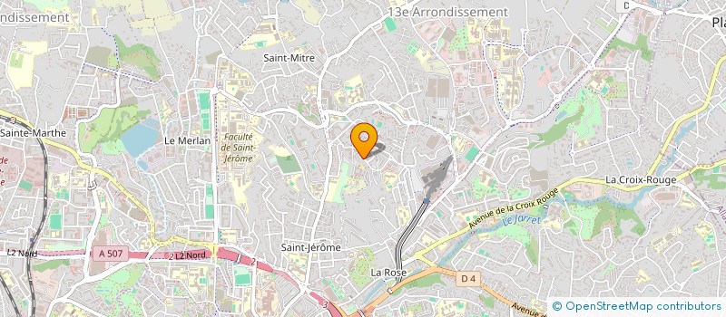 localisation de l'entreprise MADAME MARIE LE ROUX à MARSEILLE