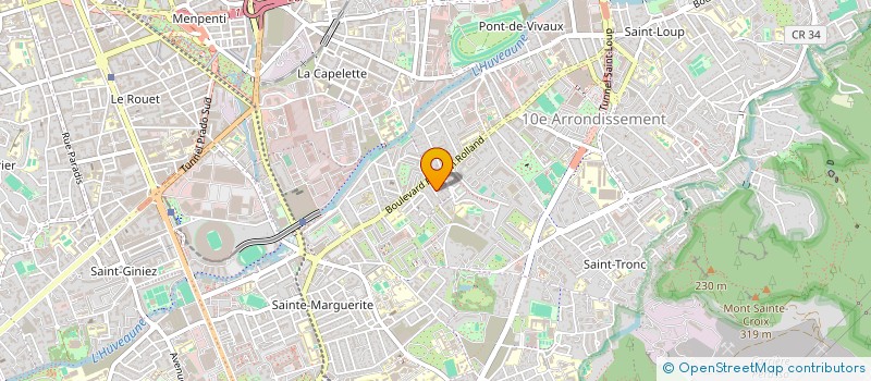 localisation de l'entreprise MADAME MARIE LE ROY à MARSEILLE