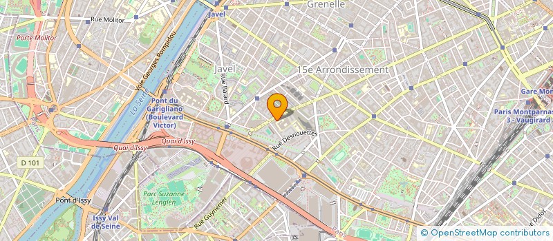 localisation de l'entreprise MADAME MARIE LE TOQUIN  PARIS