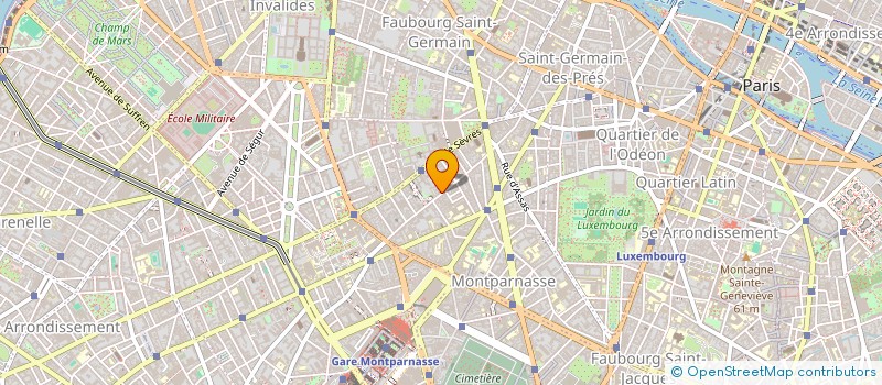 localisation de l'entreprise MADAME MARIE LE TOURNELLE à PARIS