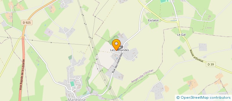 localisation de l'entreprise MADAME MARIE LEBERTHIER  MANEGLISE