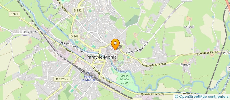 localisation de l'entreprise MADAME MARIE LEBIGOT  PARAY-LE-MONIAL