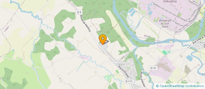 localisation de l'entreprise MADAME MARIE LEBIGRE-RIOU  LAGOR