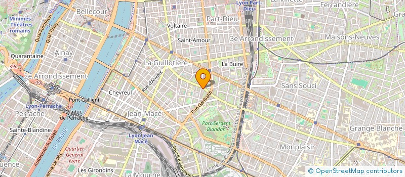 localisation de l'entreprise MADAME MARIE LEBLOND  LYON