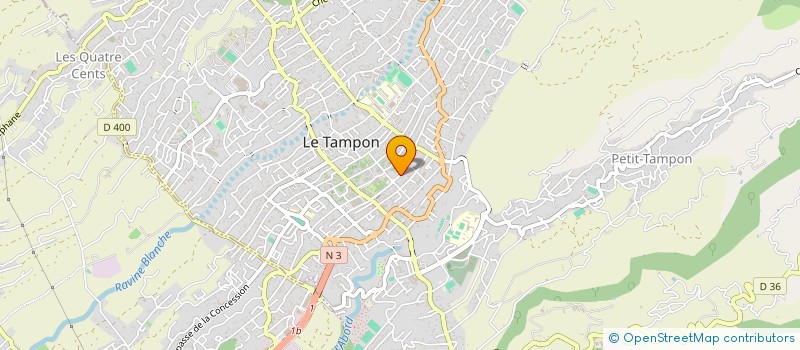 localisation de l'entreprise MADAME MARIE LEBRETON à LE TAMPON