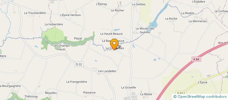 localisation de l'entreprise MADAME MARIE LEBRETON  RIVES-DU-COUESNON