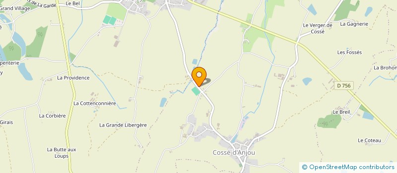 localisation de l'entreprise MADAME MARIE LEBREVELEC à CHEMILLE-EN-ANJOU