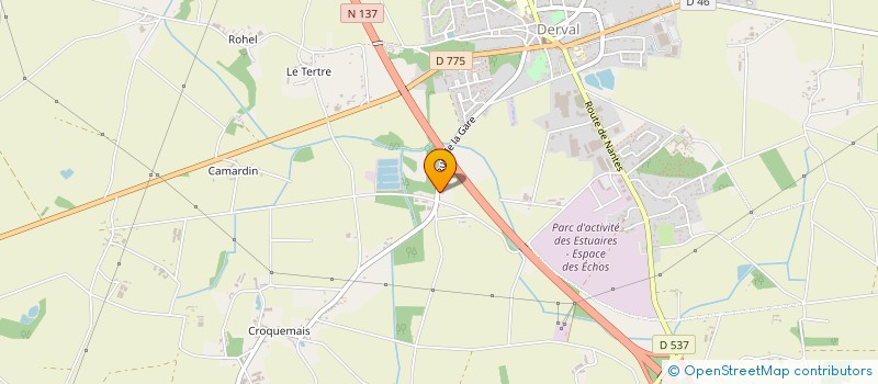 localisation de l'entreprise MADAME MARIE LEBRUN à SAINT-VINCENT-DES-LANDES