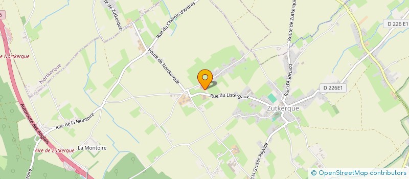 localisation de l'entreprise MADAME MARIE LECLERCQ à ZUTKERQUE