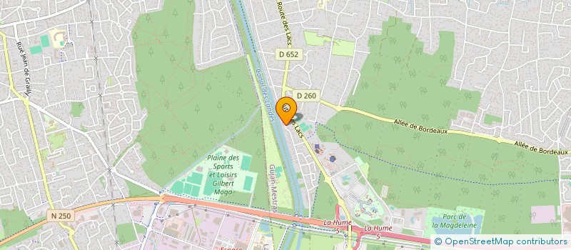 localisation de l'entreprise MADAME MARIE LECOQ  GUJAN-MESTRAS