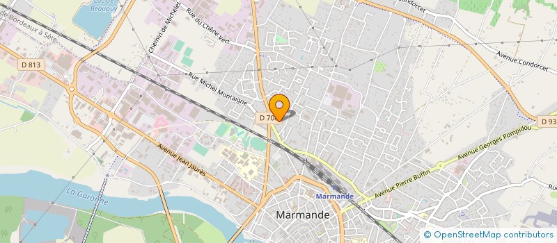 localisation de l'entreprise MADAME MARIE LECOUVREUR  MARMANDE