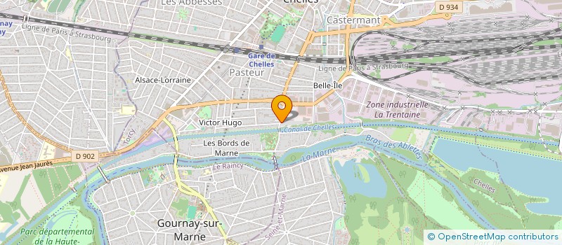 localisation de l'entreprise MADAME MARIE LEDET  CHAROST