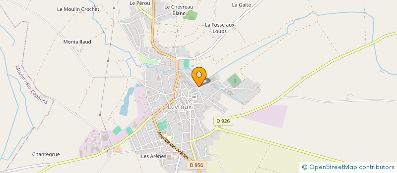 localisation de l'entreprise MADAME MARIE LEDRU à LEVROUX