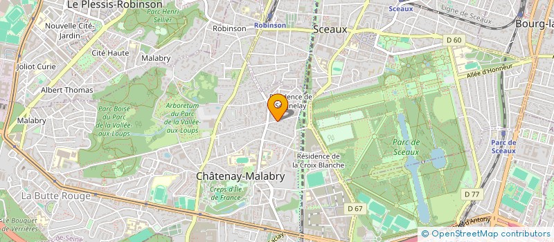 localisation de l'entreprise MADAME MARIE LEFEVRE à CHATENAY-MALABRY