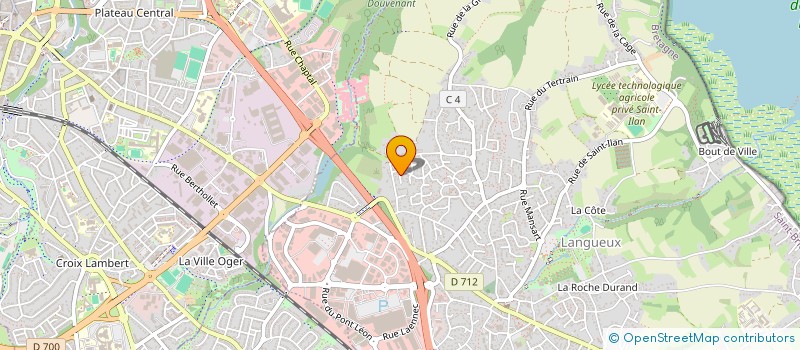 localisation de l'entreprise MADAME MARIE LEFORT  LANGUEUX