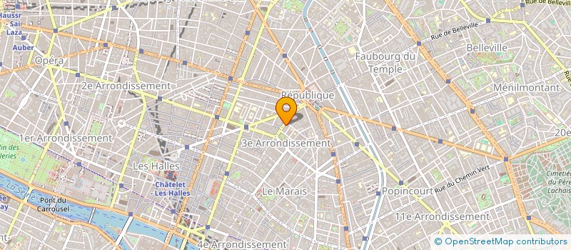 localisation de l'entreprise MADAME MARIE LEFRANCQ  PARIS