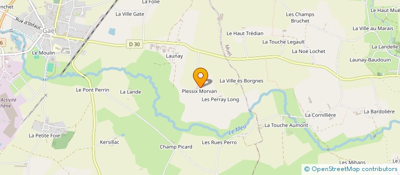localisation de l'entreprise MADAME MARIE LEGAULT à GAEL