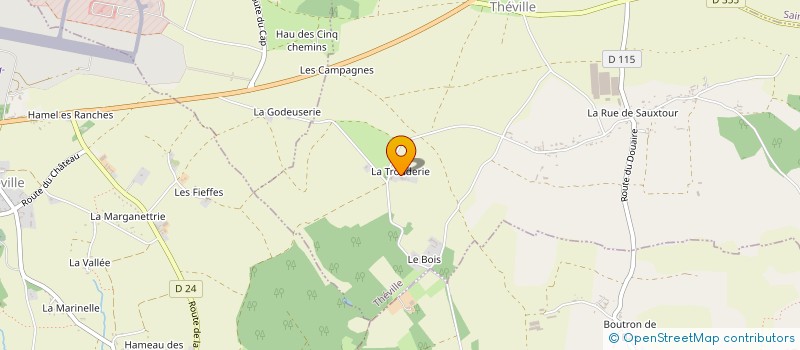 localisation de l'entreprise MADAME MARIE LEGENDRE  VICQ-SUR-MER