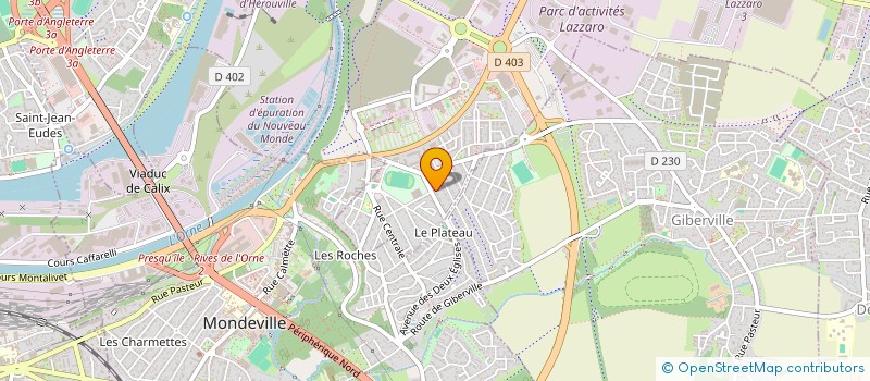 localisation de l'entreprise MADAME MARIE LEGOUBIN  COLOMBELLES