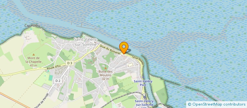 localisation de l'entreprise MADAME MARIE LEGROS  SAINT-VALERY-SUR-SOMME