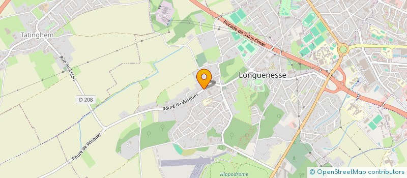 localisation de l'entreprise MADAME MARIE LEHOULT  LONGUENESSE