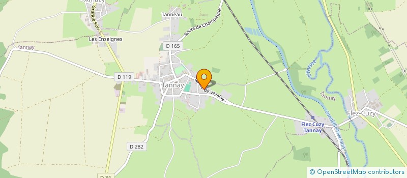 localisation de l'entreprise MADAME MARIE LEIX  TANNAY