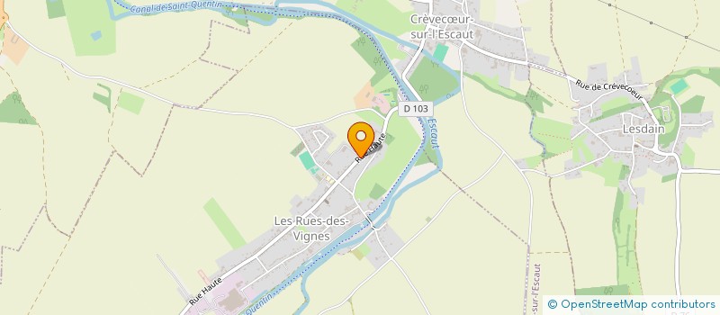 localisation de l'entreprise MADAME MARIE LELONG à LES RUES-DES-VIGNES